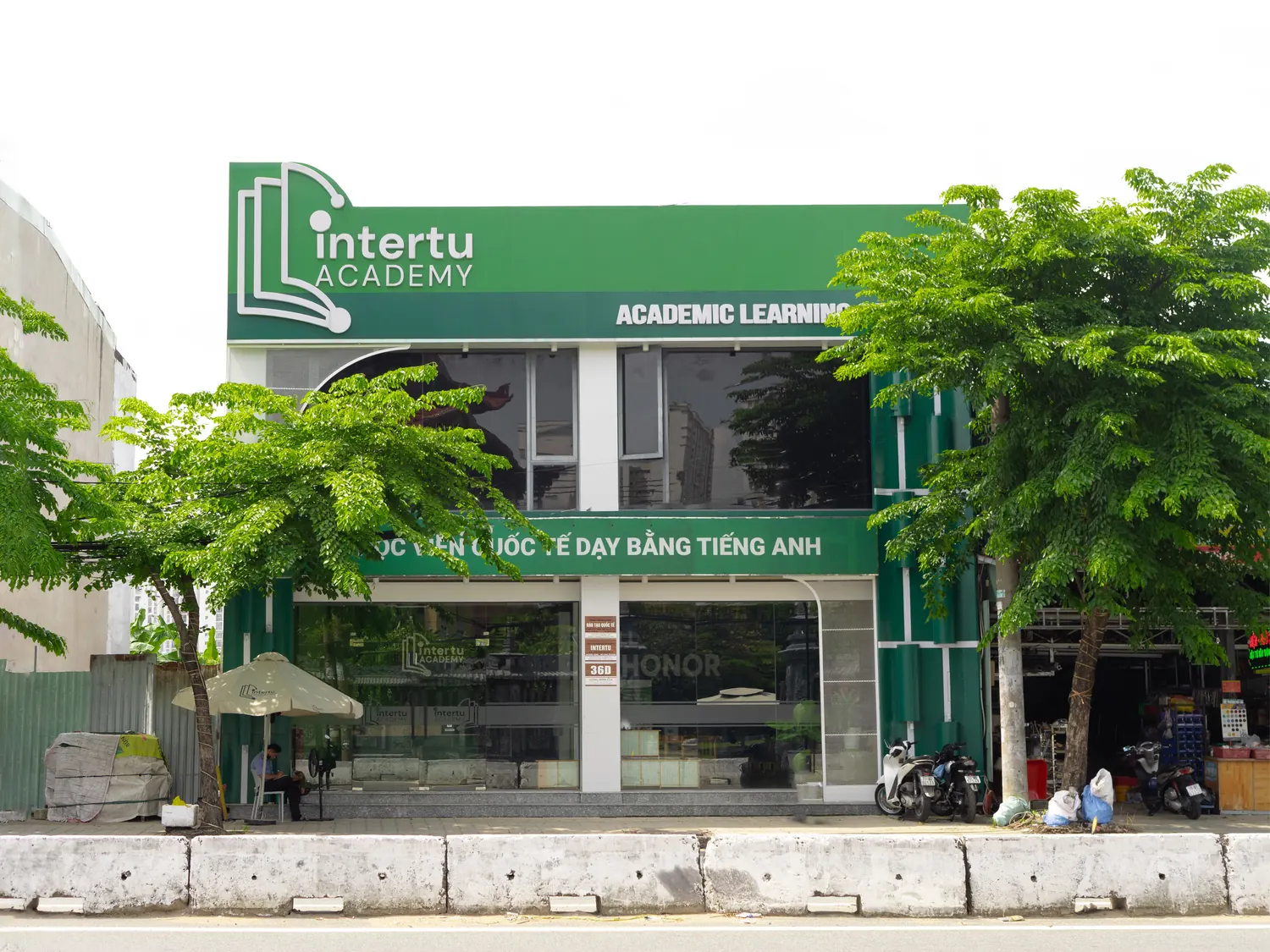 Mặt tiền trung tâm Intertu Academy